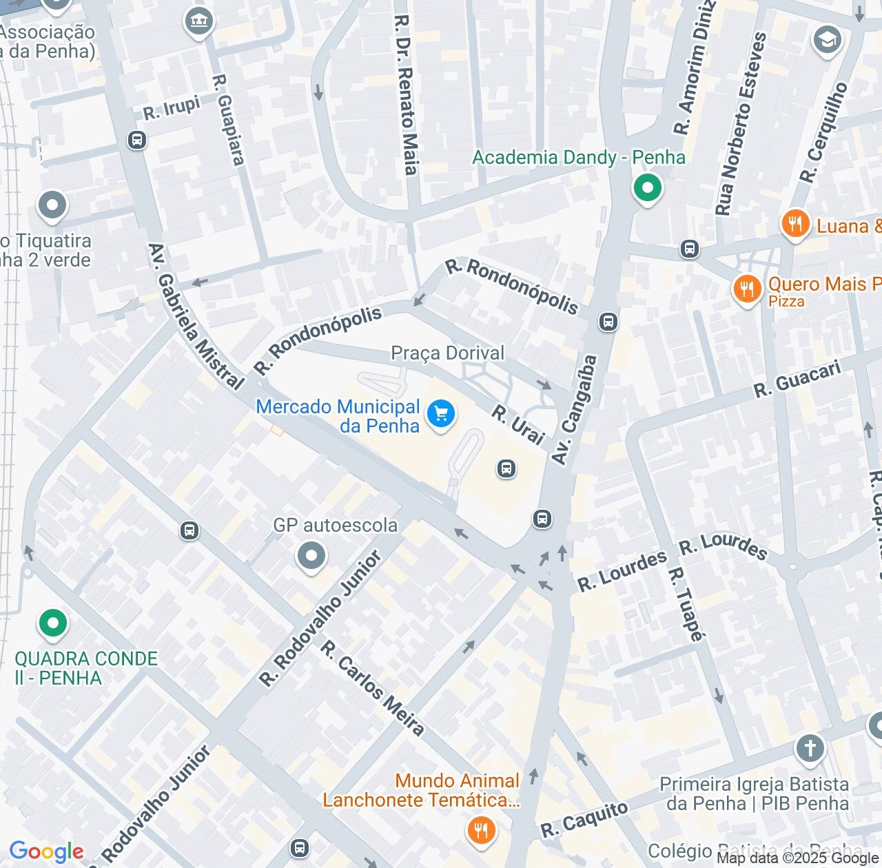 Map image for Intellectual Property Lawyers in Bairro da Penha and São Paulo IP firms at coordinates  ; .