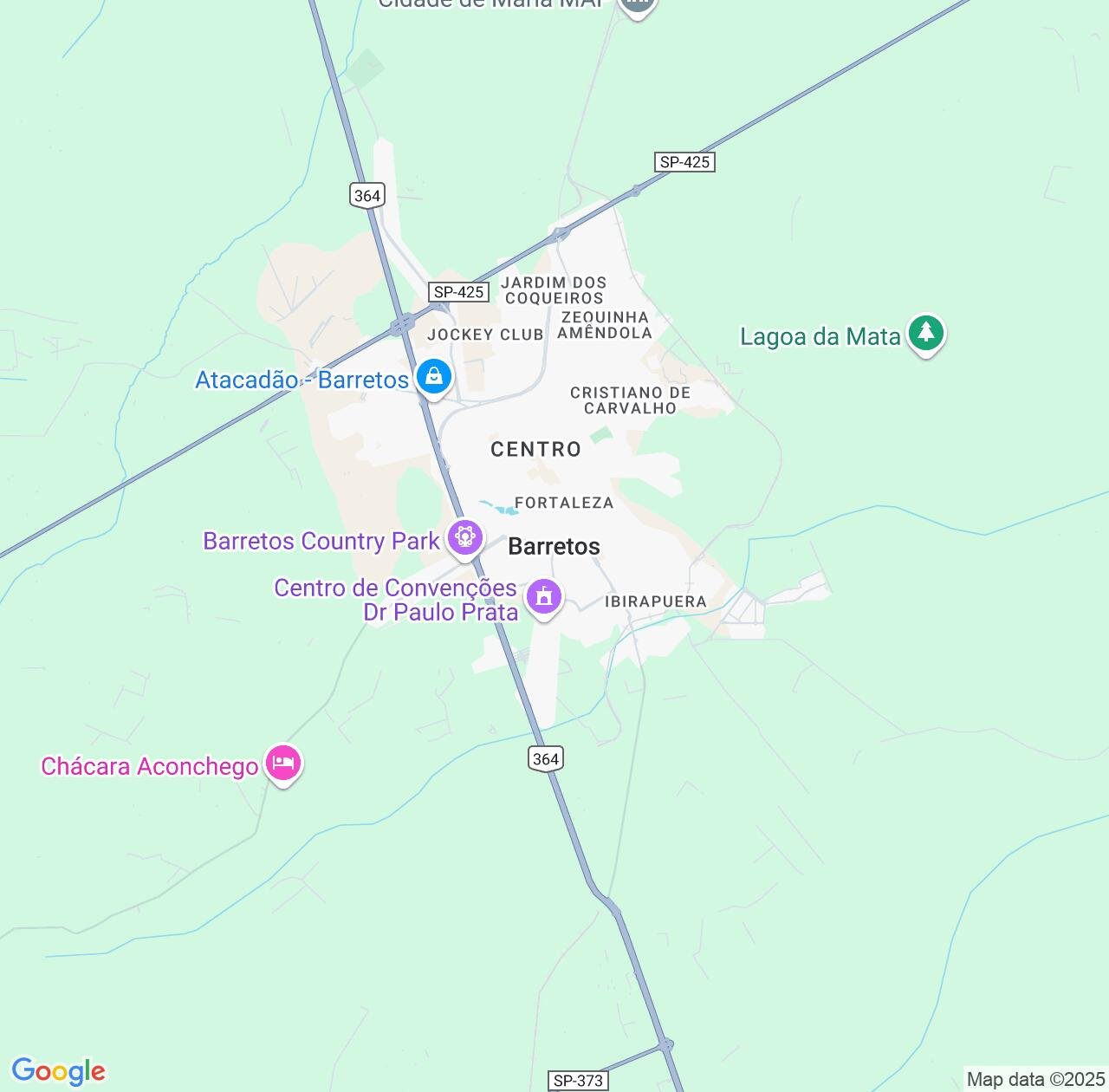 Map image for Intellectual Property Lawyers in Barretos and São Paulo IP firms at coordinates  ; .