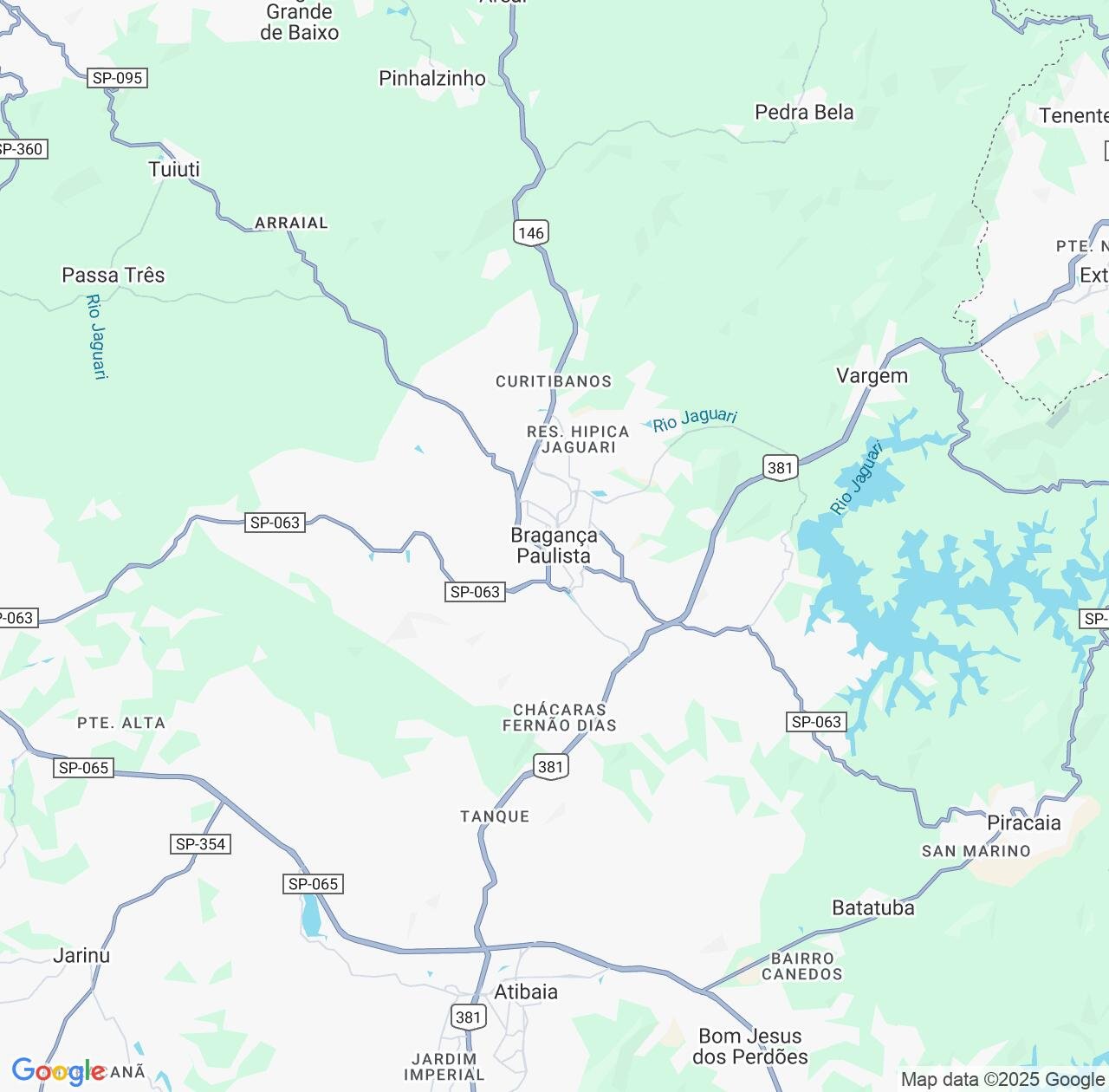 Map image for Intellectual Property Lawyers in Braganca Paulista and São Paulo IP firms at coordinates  ; .