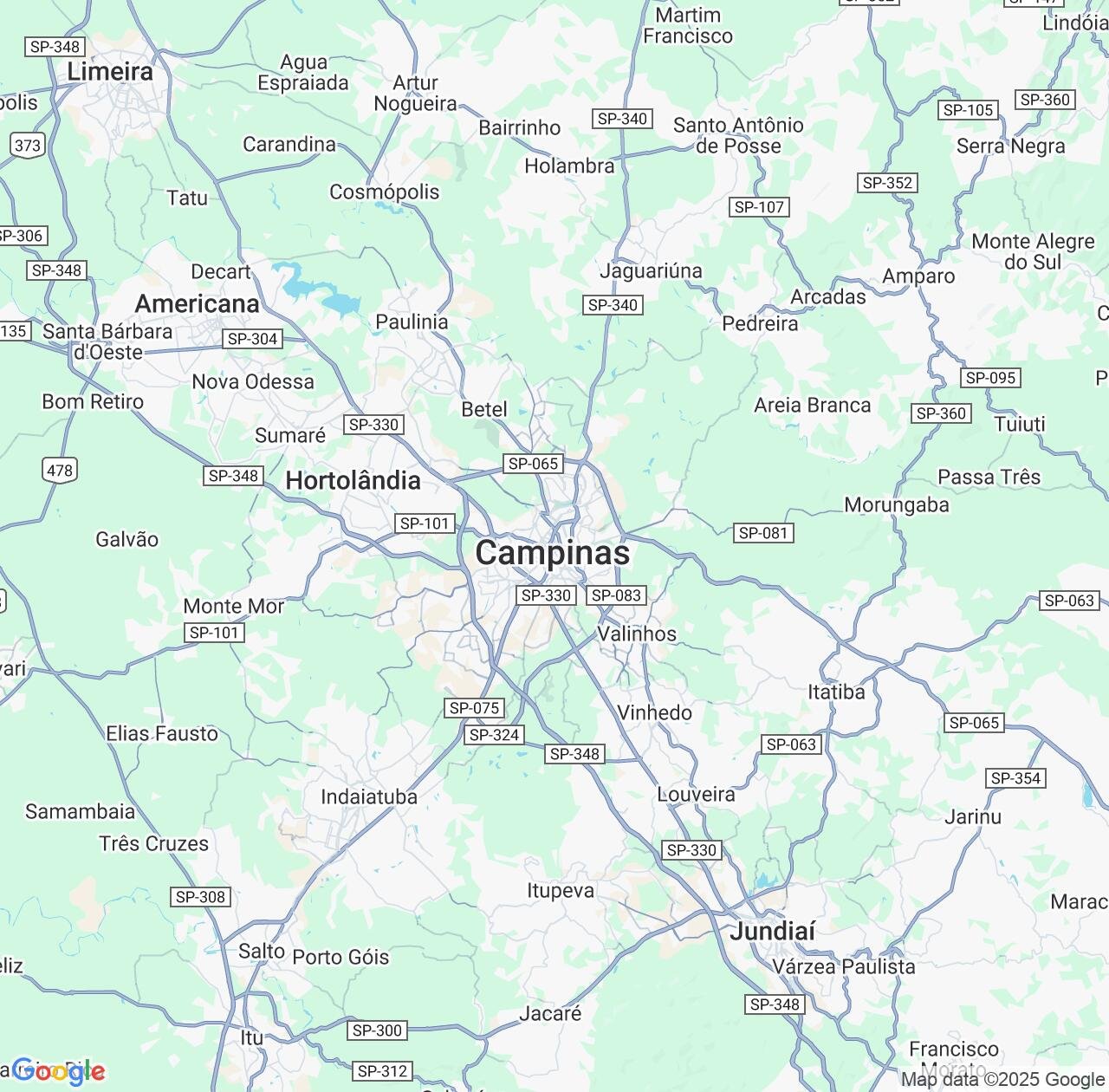 Map image for Intellectual Property Lawyers in Campinas and São Paulo IP firms at coordinates  ; .