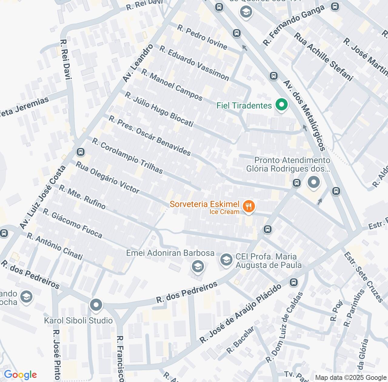 Map image for Intellectual Property Lawyers in Cidade Tiradentes and São Paulo IP firms at coordinates  ; .