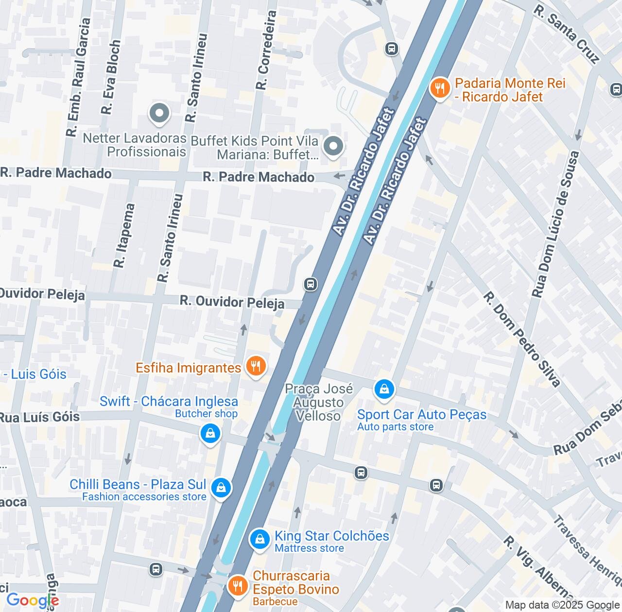 Map image for Intellectual Property Lawyers in Cursino and São Paulo IP firms at coordinates  ; .