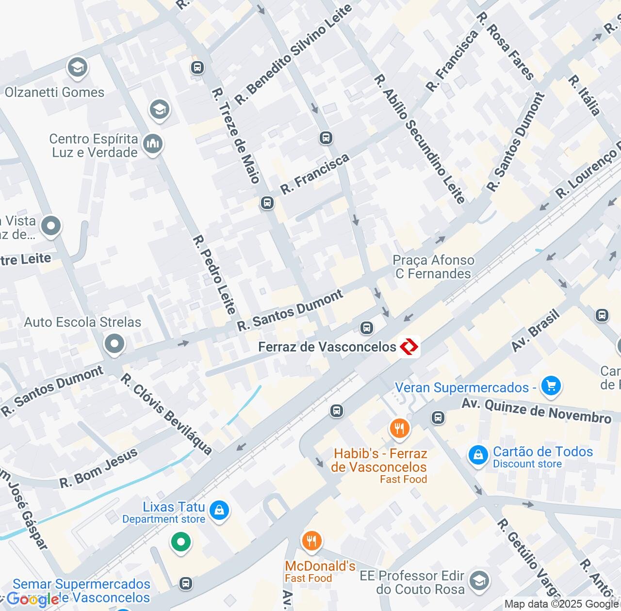 Map image for Intellectual Property Lawyers in Ferraz de Vasconcelos and São Paulo IP firms at coordinates  ; .