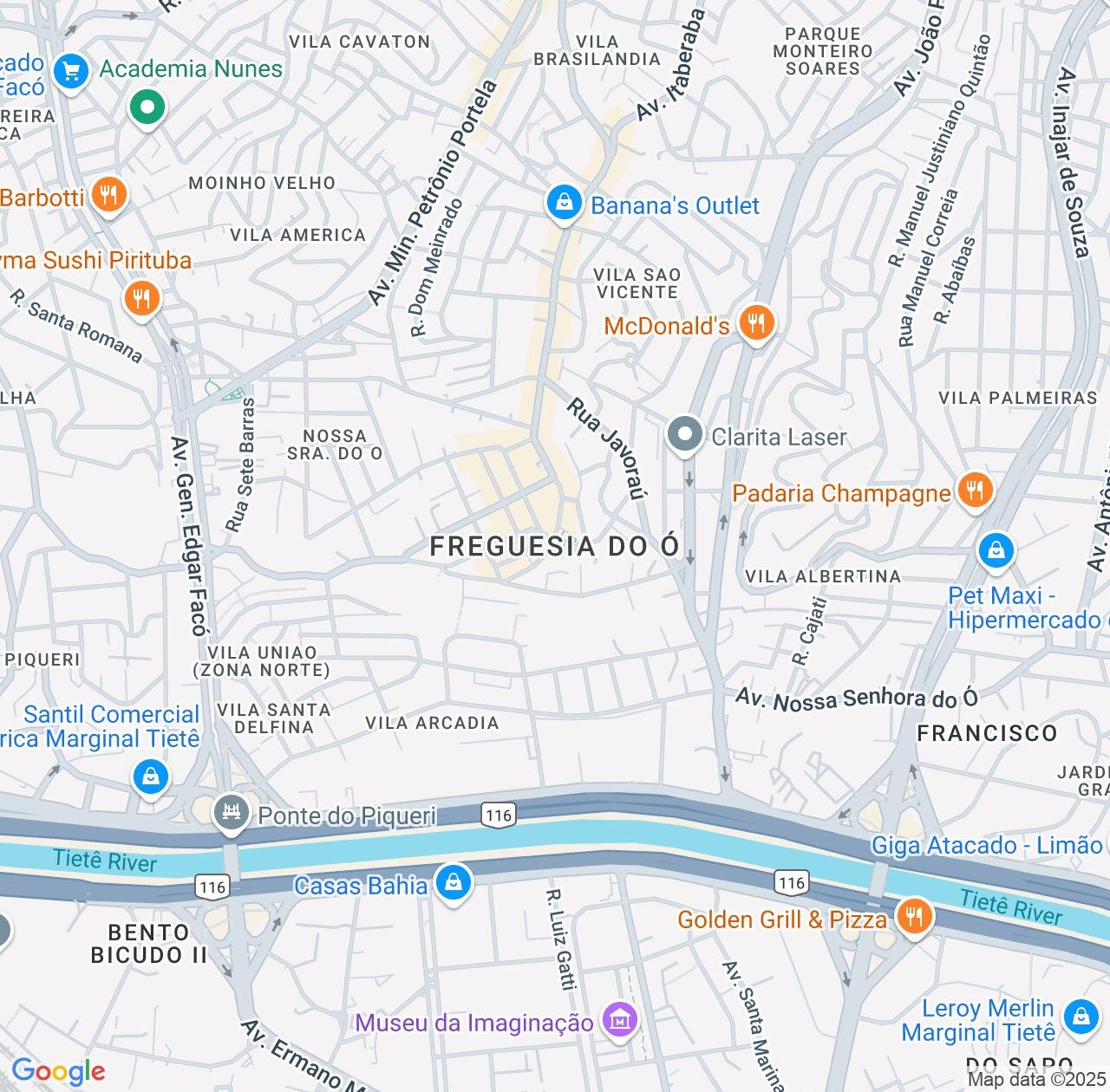 Map image for Intellectual Property Lawyers in Freguesia do O and São Paulo IP firms at coordinates  ; .