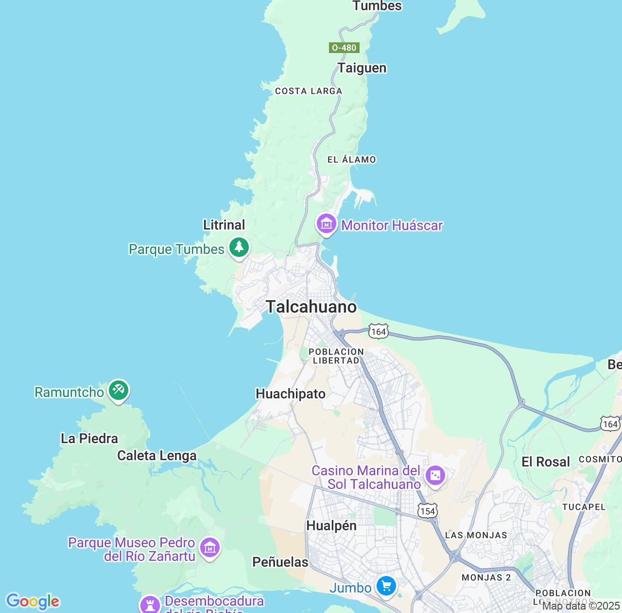 Map image for Intellectual Property Lawyers in Talcahuano and Biobío IP firms at coordinates  ; .
