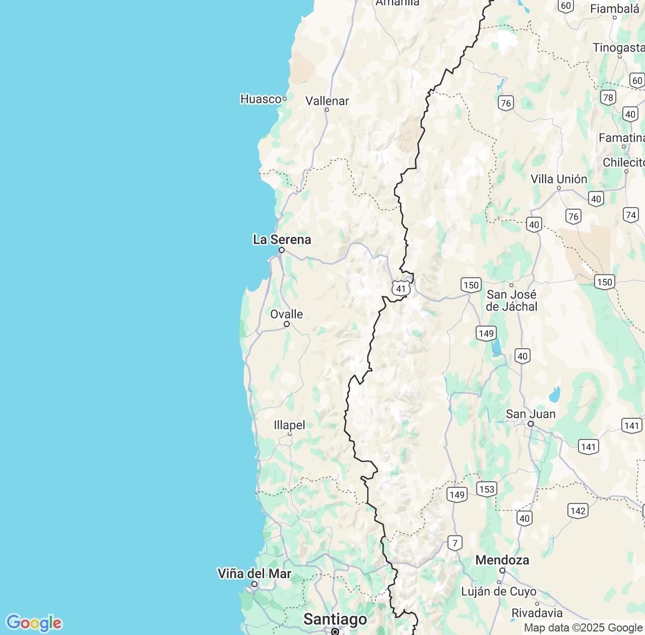 Map image for Intellectual Property Lawyers in Coquimbo Region and Chile IP firms at coordinates  ; .