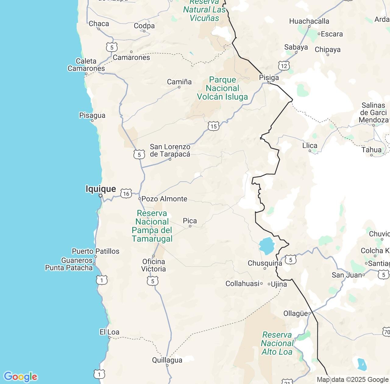 Map image for Intellectual Property Lawyers in Tarapacá and Chile IP firms at coordinates  ; .