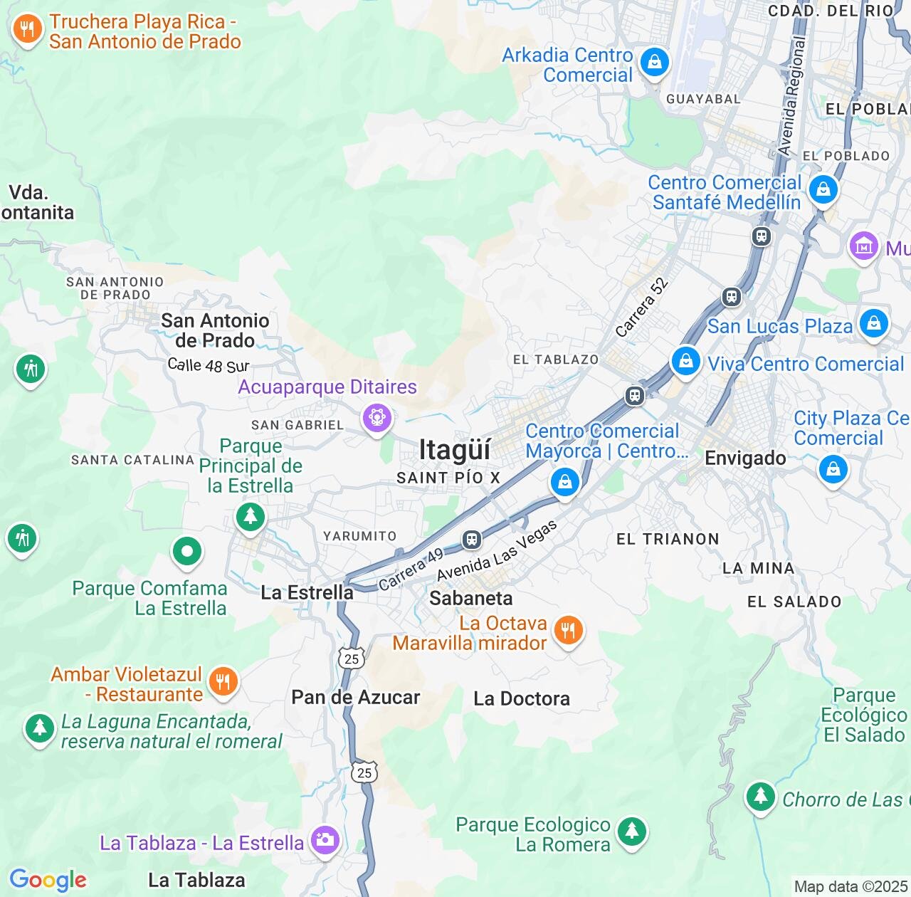 Map image for Intellectual Property Lawyers in Itaguei and Antioquia IP firms at coordinates  ; .