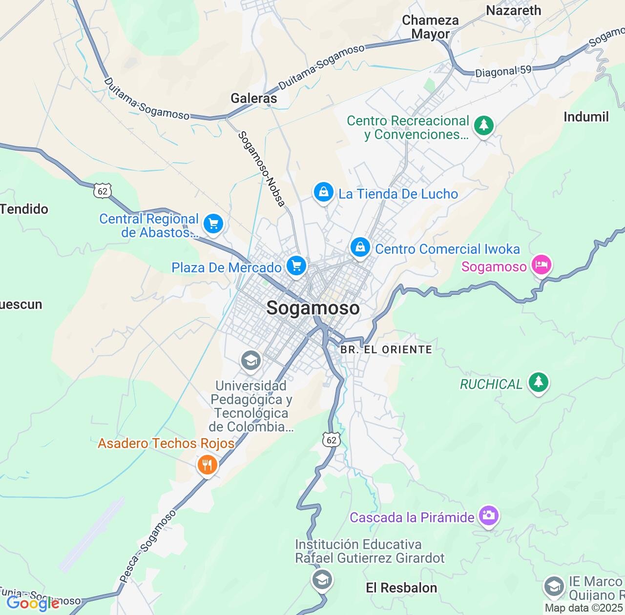 Map image for Intellectual Property Lawyers in Sogamoso and Boyacá IP firms at coordinates  ; .