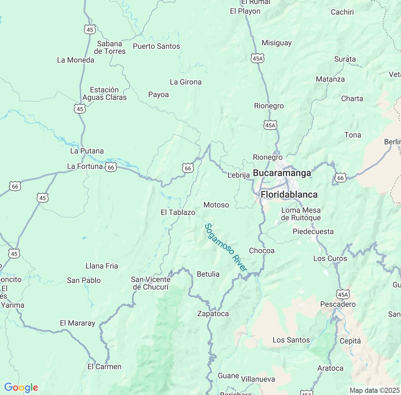 Map image for Intellectual Property Lawyers in Giron and Santander Department IP firms at coordinates  ; .