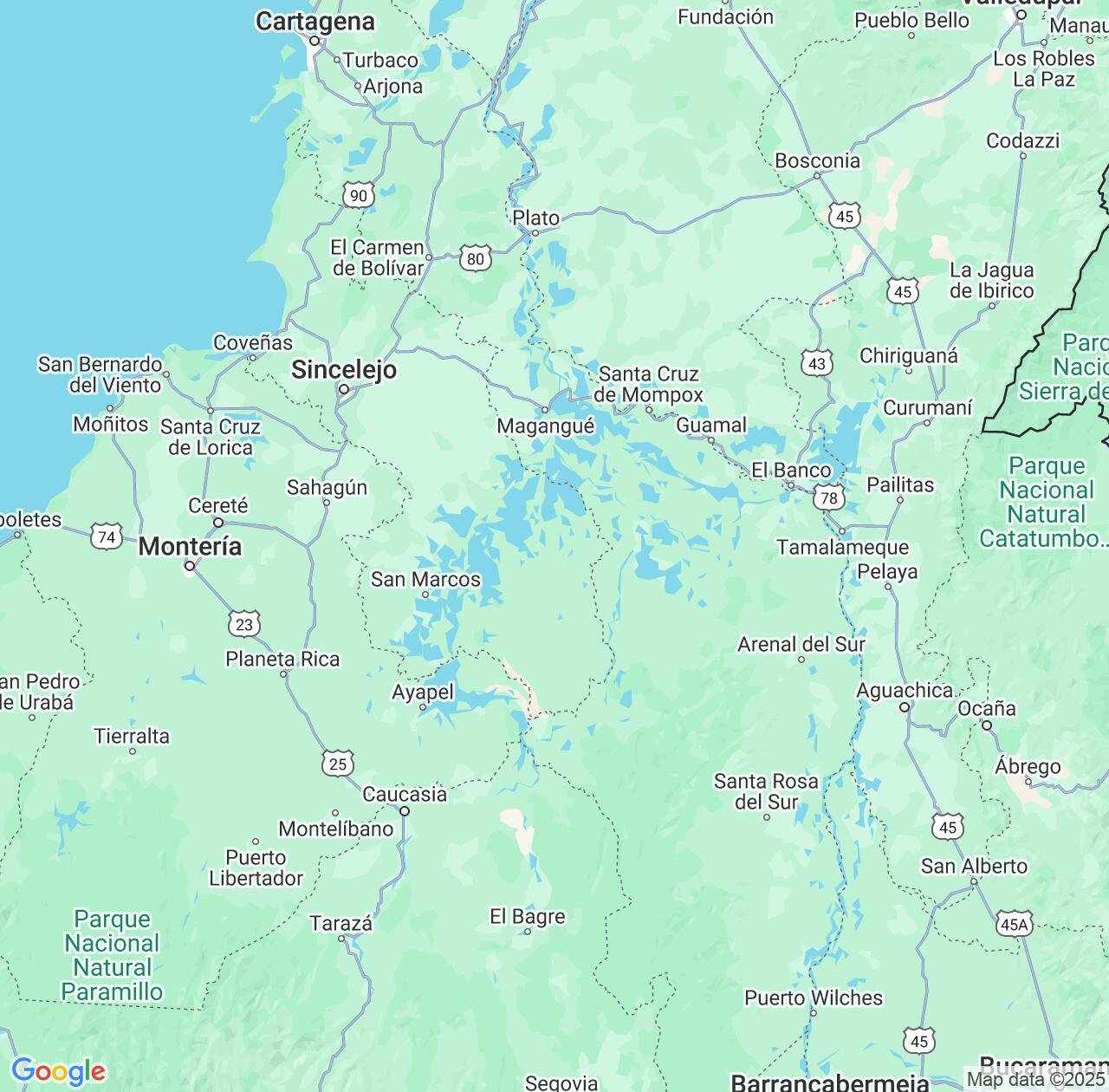 Map image for Intellectual Property Lawyers in Sucre Department and Colombia IP firms at coordinates  ; .