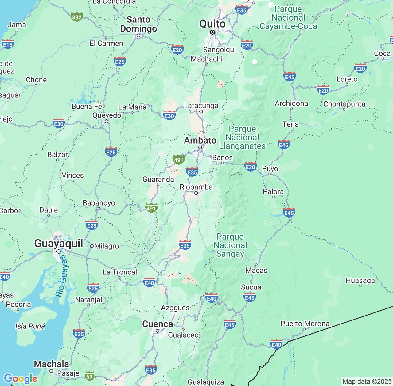 Map image for Intellectual Property Lawyers in Chimborazo Province and Ecuador IP firms at coordinates  ; .