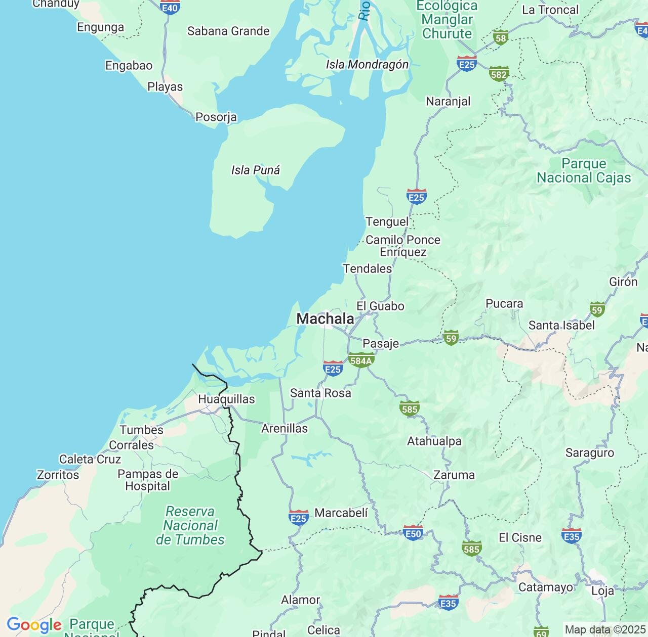 Map image for Intellectual Property Lawyers in El Oro and Ecuador IP firms at coordinates  ; .