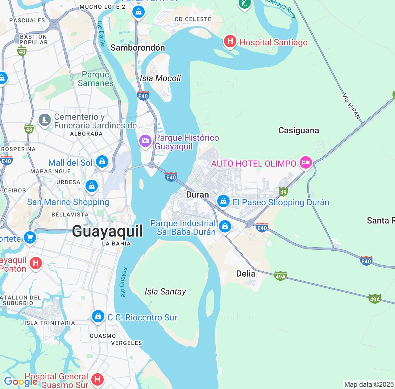 Map image for Intellectual Property Lawyers in Eloy Alfaro and Guayas IP firms at coordinates  ; .