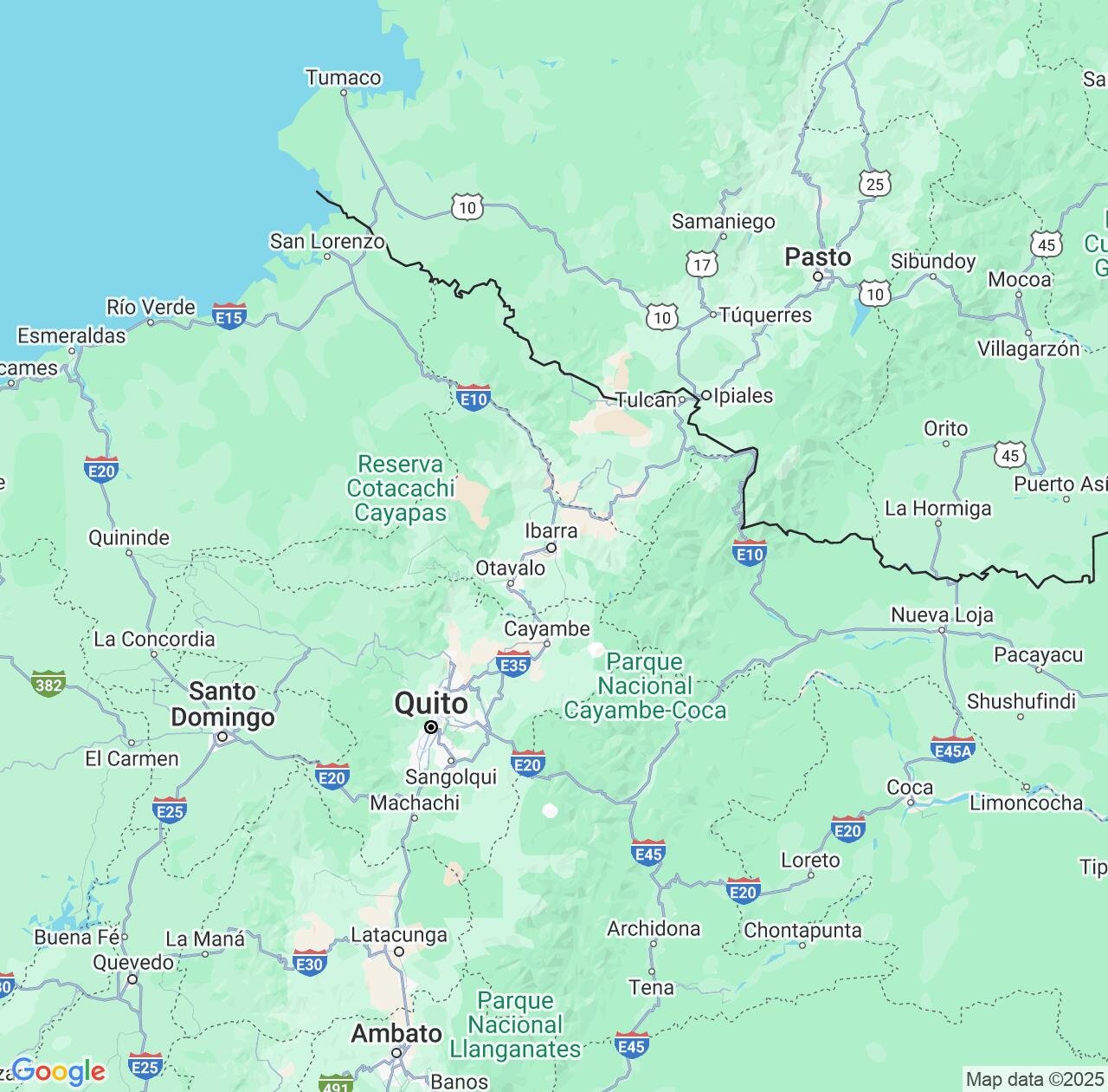 Map image for Intellectual Property Lawyers in Imbabura and Ecuador IP firms at coordinates  ; .