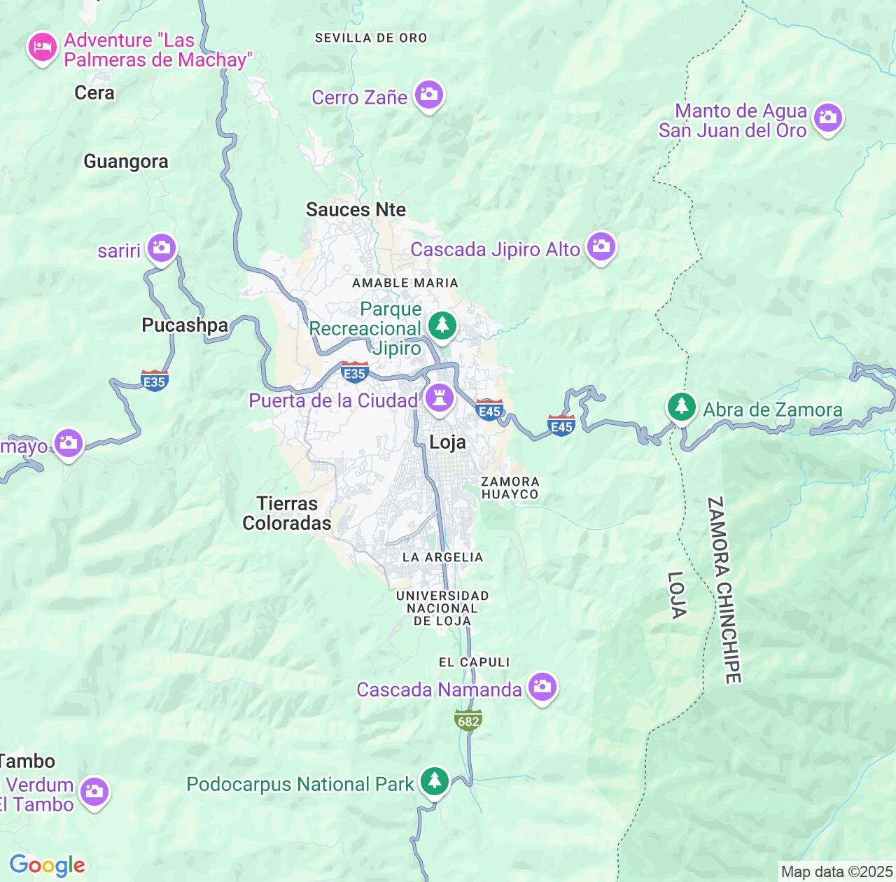 Map image for Intellectual Property Lawyers in Loja and Ecuador IP firms at coordinates  ; .