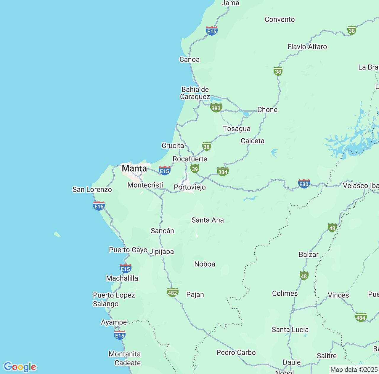 Map image for Intellectual Property Lawyers in Portoviejo and Manabí IP firms at coordinates  ; .