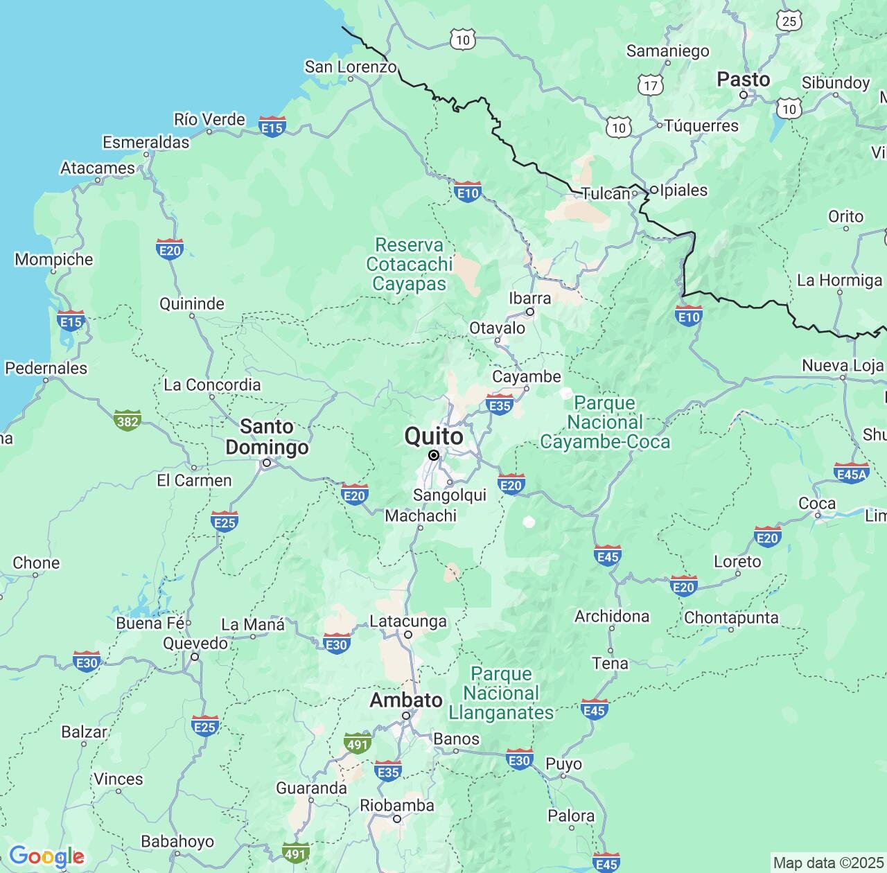 Map image for Intellectual Property Lawyers in Pichincha and Ecuador IP firms at coordinates  ; .