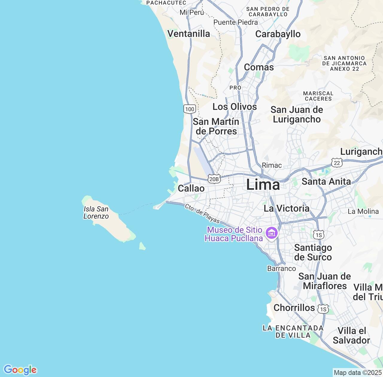 Map image for Intellectual Property Lawyers in Callao and Peru IP firms at coordinates  ; .