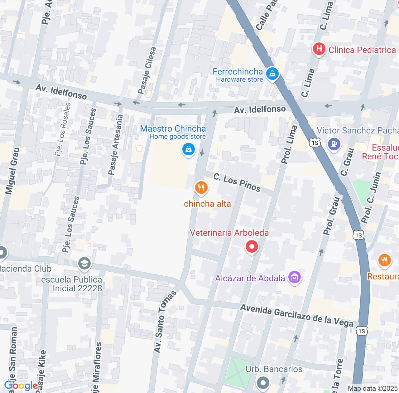 Map image for Intellectual Property Lawyers in Chincha Alta and Ica IP firms at coordinates  ; .