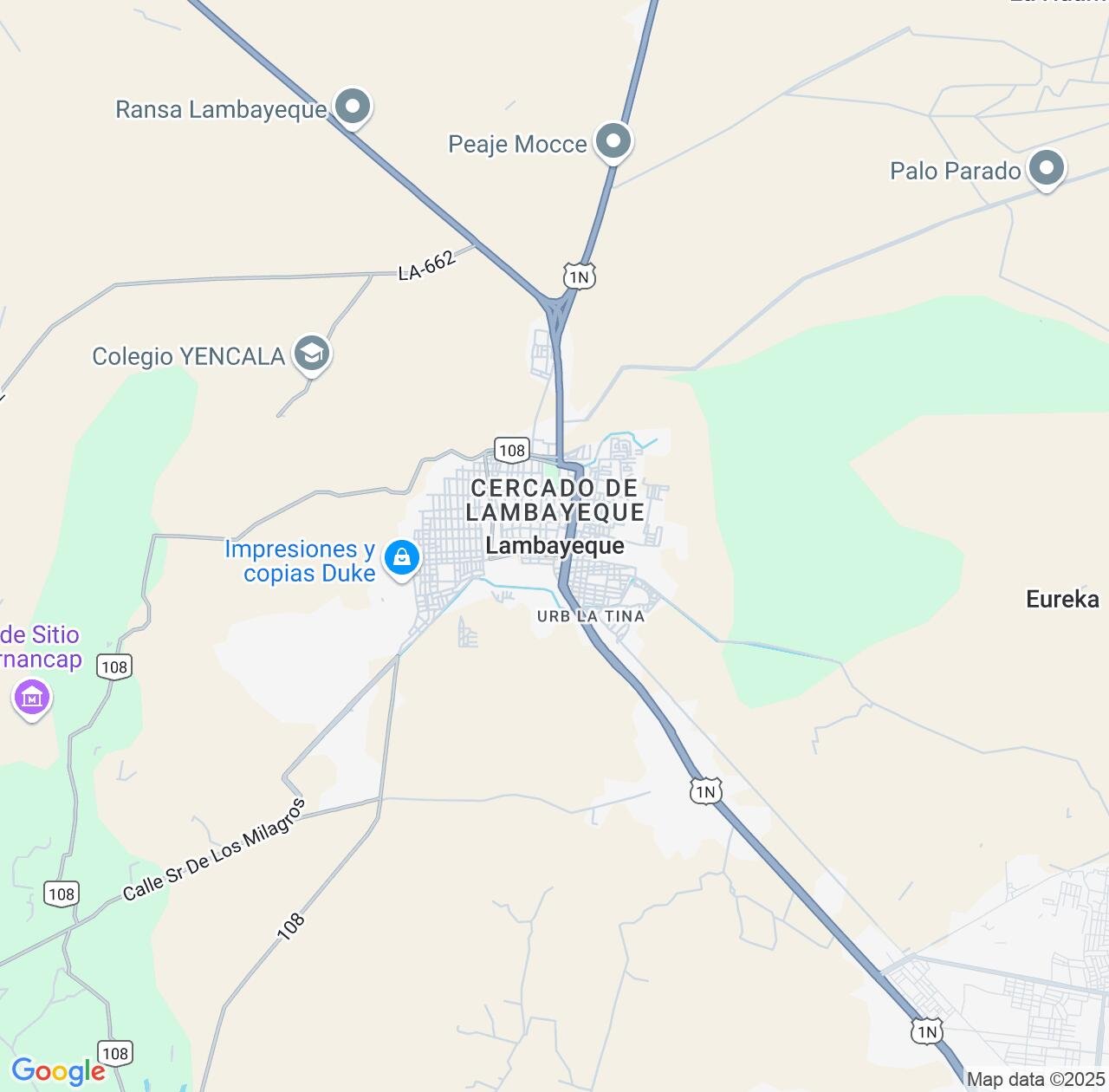 Map image for Intellectual Property Lawyers in Lambayeque and Peru IP firms at coordinates  ; .