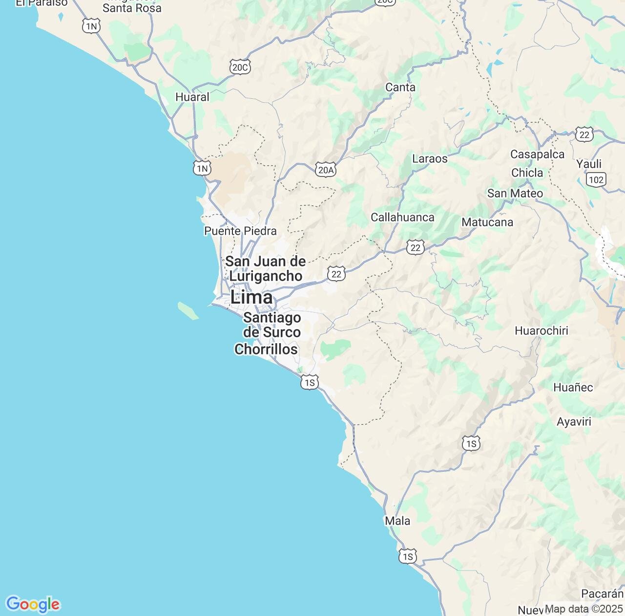 Map image for Intellectual Property Lawyers in Lima Province and Peru IP firms at coordinates  ; .