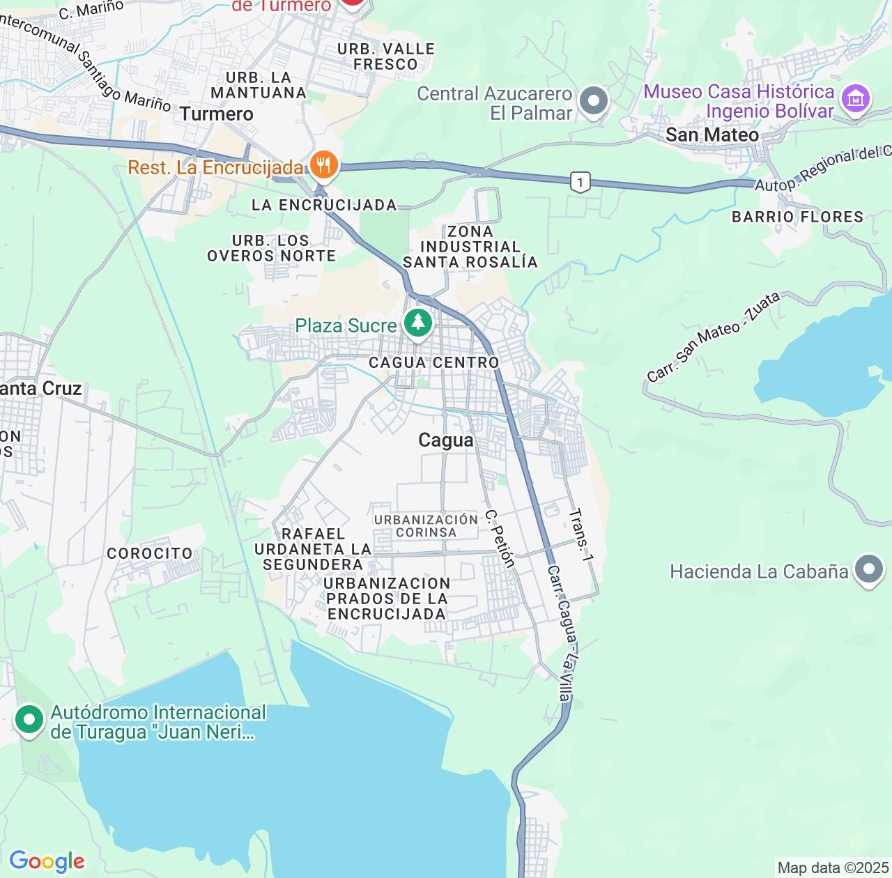 Map image for Intellectual Property Lawyers in Cagua and Aragua IP firms at coordinates  ; .