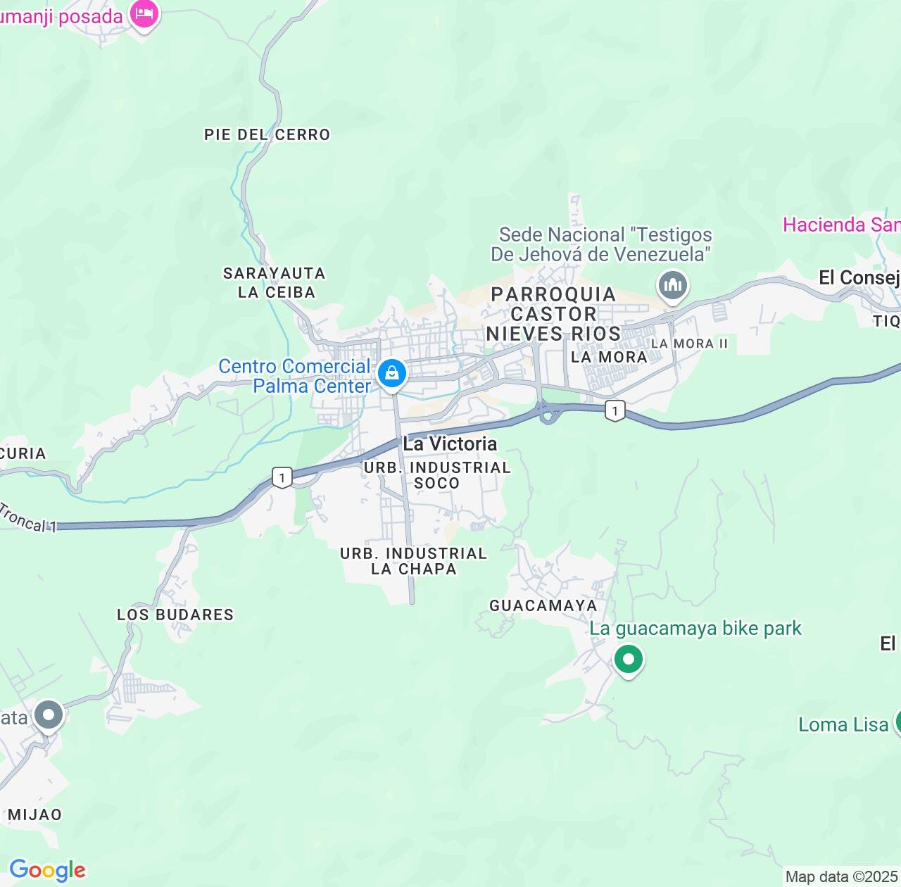 Map image for Intellectual Property Lawyers in La Victoria and Aragua IP firms at coordinates  ; .