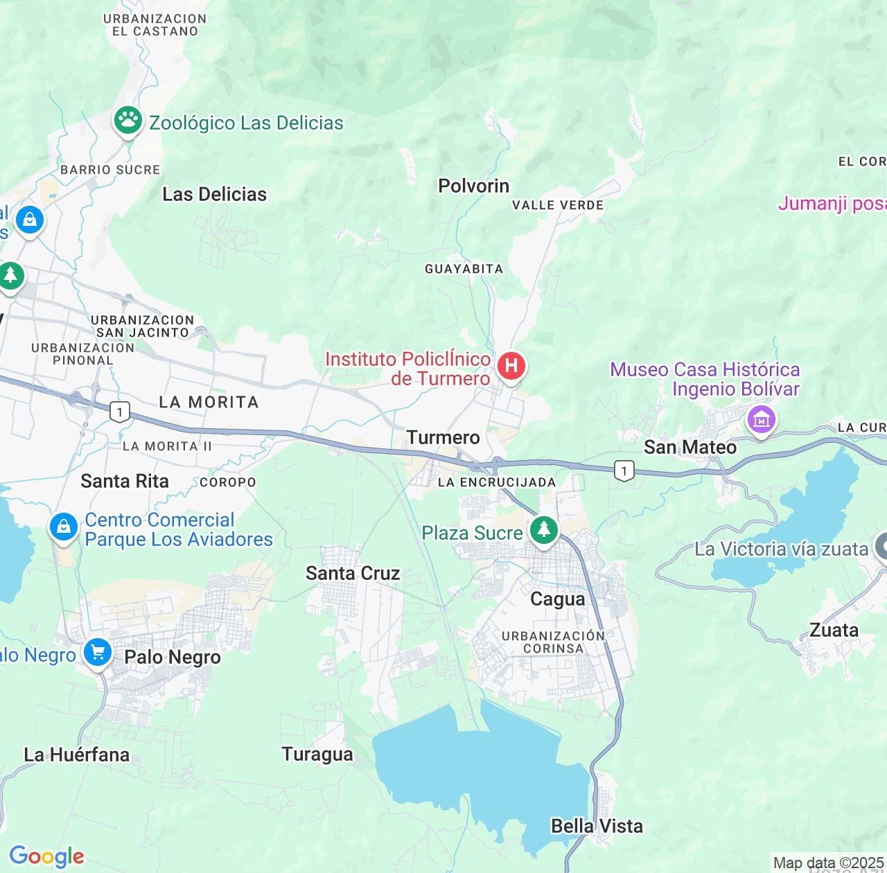 Map image for Intellectual Property Lawyers in Turmero and Aragua IP firms at coordinates  ; .