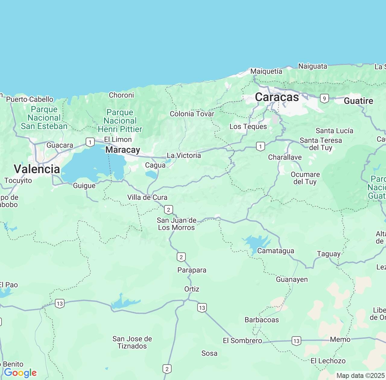 Map image for Intellectual Property Lawyers in Aragua and Venezuela IP firms at coordinates  ; .