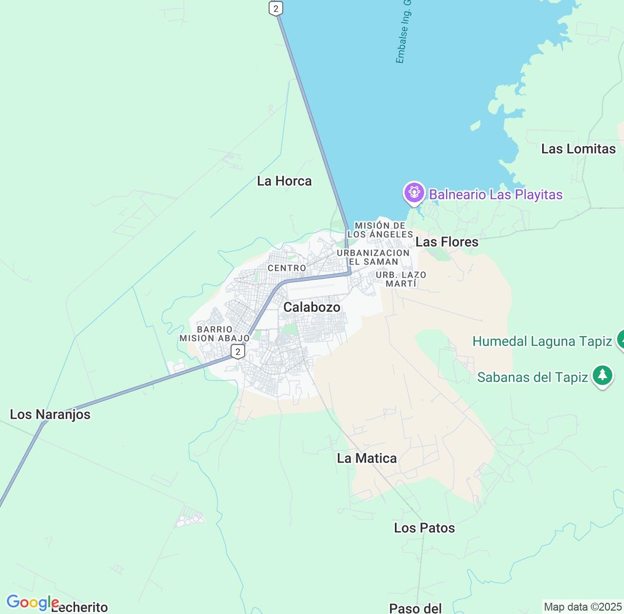 Map image for Intellectual Property Lawyers in Calabozo and Guárico IP firms at coordinates  ; .