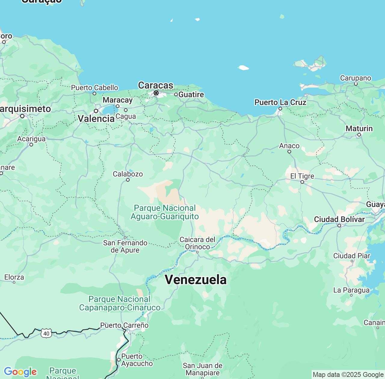Map image for Intellectual Property Lawyers in Guárico and Venezuela IP firms at coordinates  ; .