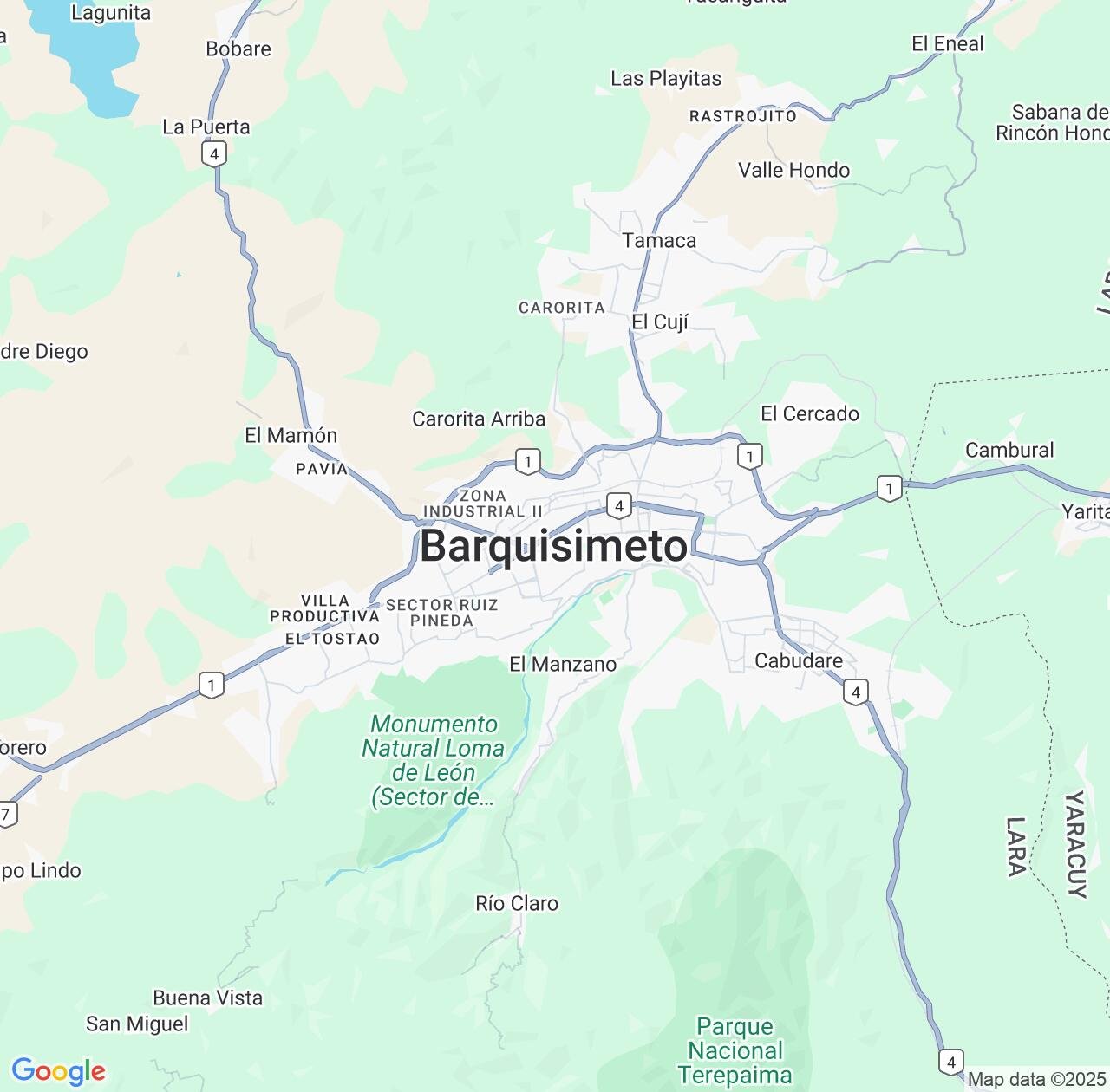 Map image for Intellectual Property Lawyers in Barquisimeto and Lara IP firms at coordinates  ; .
