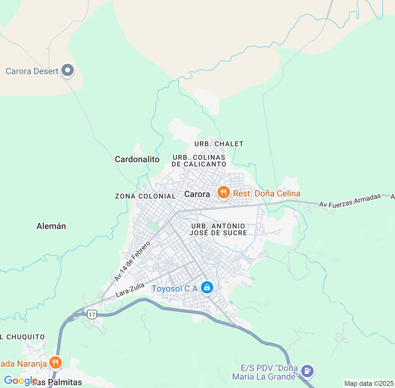 Map image for Intellectual Property Lawyers in Carora and Lara IP firms at coordinates  ; .