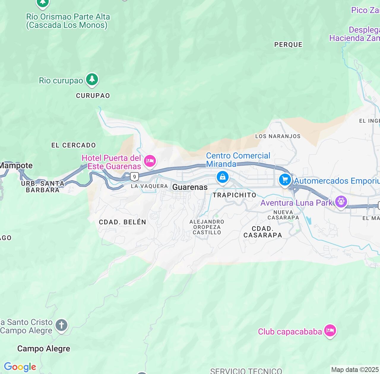 Map image for Intellectual Property Lawyers in Guarenas and Miranda IP firms at coordinates  ; .