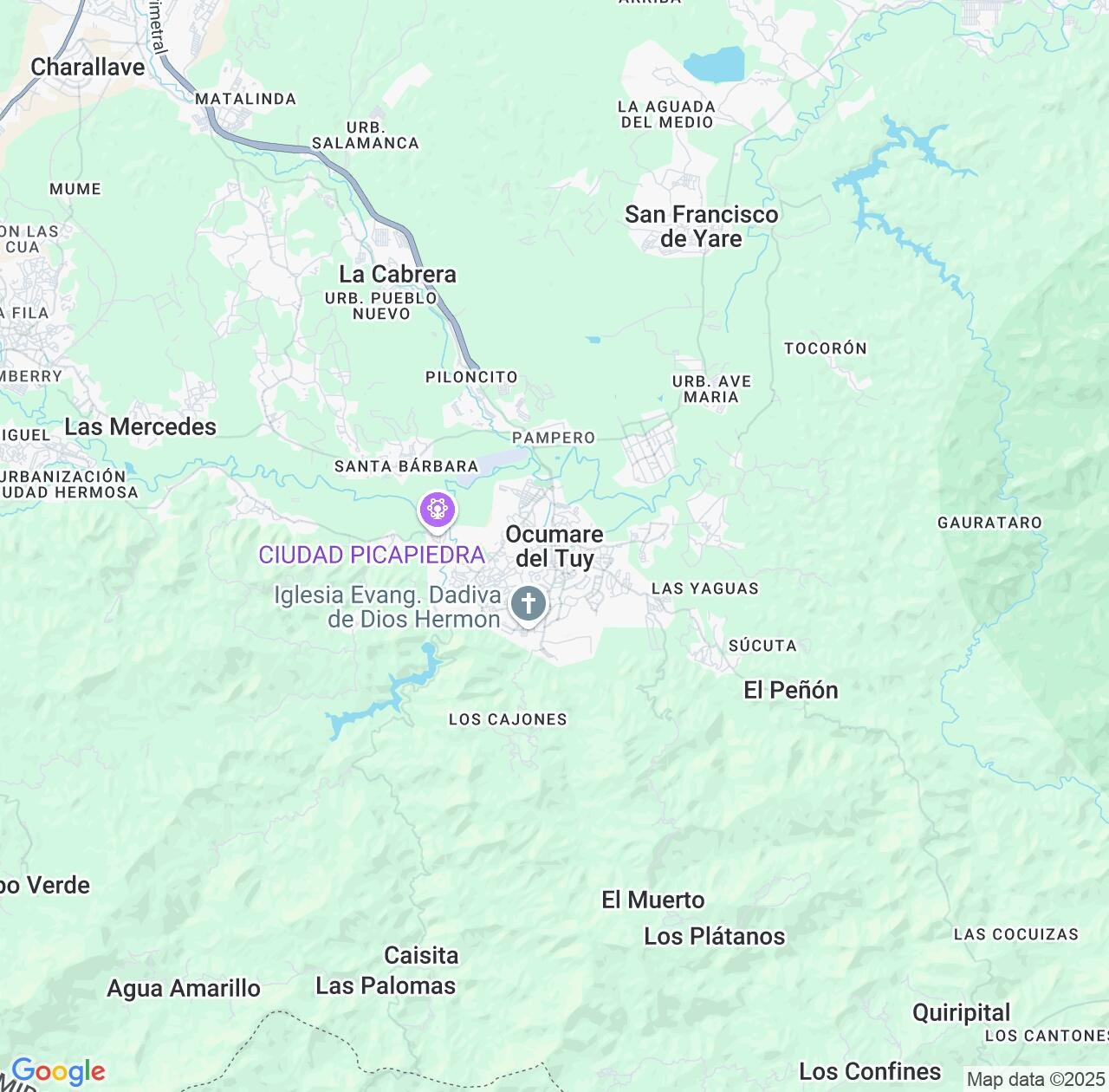 Map image for Intellectual Property Lawyers in Ocumare del Tuy and Miranda IP firms at coordinates  ; .