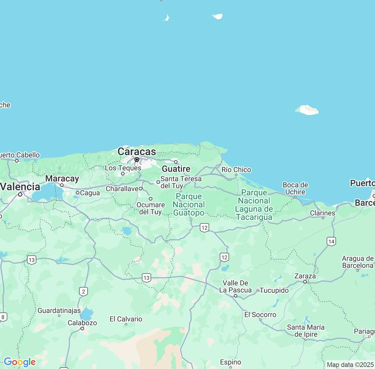 Map image for Intellectual Property Lawyers in Miranda and Venezuela IP firms at coordinates  ; .