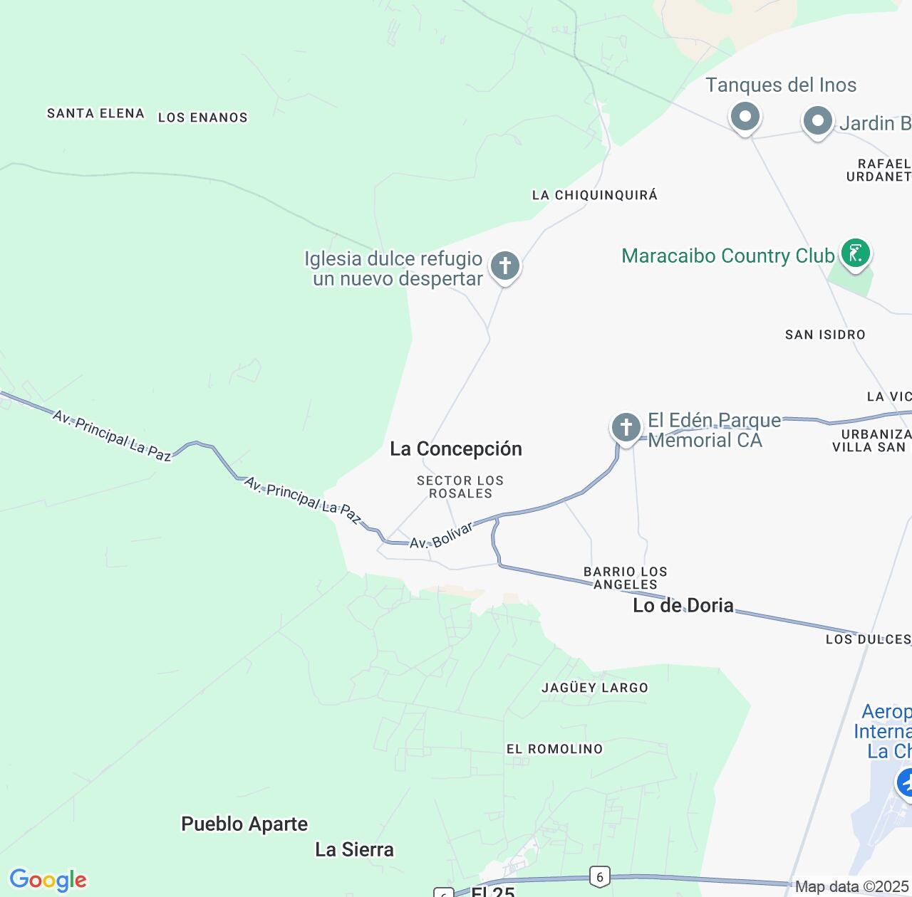 Map image for Intellectual Property Lawyers in La Concepcion and Zulia IP firms at coordinates  ; .