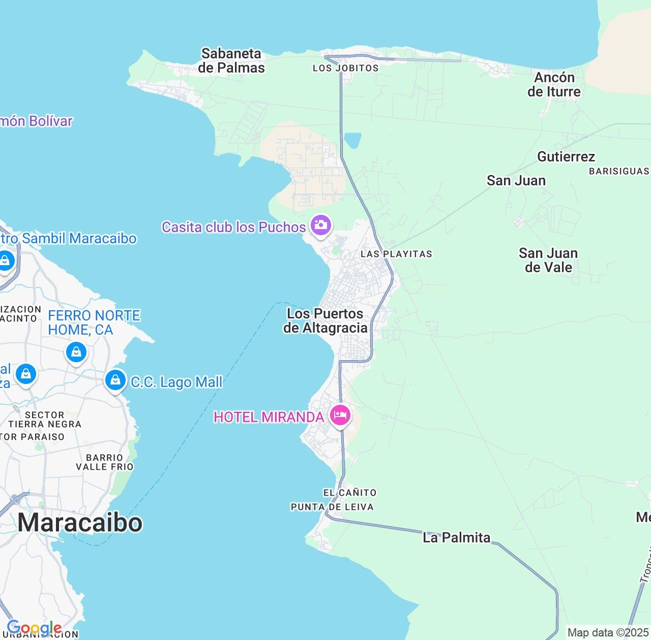 Map image for Intellectual Property Lawyers in Los Puertos de Altagracia and Zulia IP firms at coordinates  ; .
